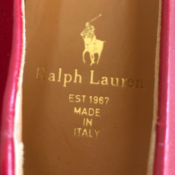 RALPH LAUREN Flats 80’s NEW NEVER WORN ITALY RARE - Picture 4 of 8